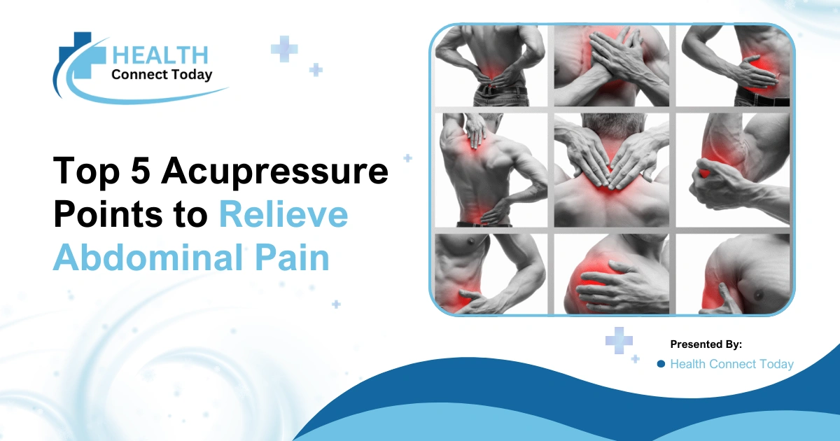 acupressure points for abdominal pain