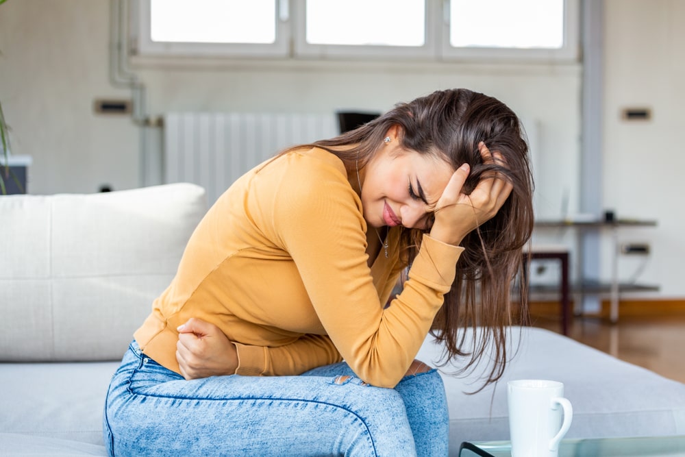 pain in abdominal when coughing